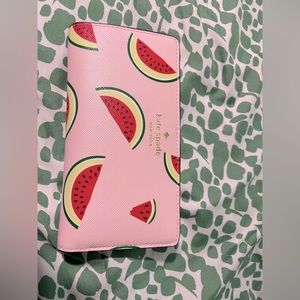 Kate Spade Watermelon bi-fold wallet